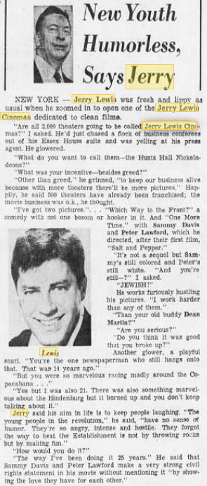 Plaza Theatre - Jun 2 1970 Article